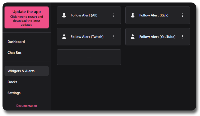 Example Per Platform Alerts